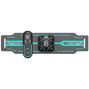 充電式ワイヤレス加熱腹スリミングベルト腹部暖かい振動フィットネスマッサージベルト - Product Image 2