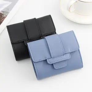 Fashion Trending PU Coin Money Purse Ladies Wallet for Women Fashionable Lovely Small Wallet for Girl practical Money Clip