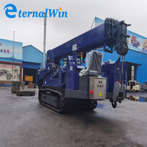 Grúa de araña de oruga mecánica hidráulica en miniatura móvil con pluma de nudillo de precio barato - Product Image 3