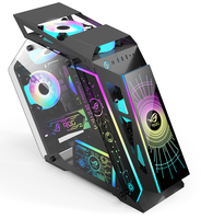 Boîtier de jeu pour ordinateur PC E-sports ATX Ancreu God K avec verre trempé double face