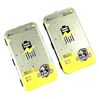 Boîte en fer blanc écologique de 0,23 mm, emballage vide, logo personnalisé, finition mate, insert en mousse, certifiée ISO9001 pour téléphone portable