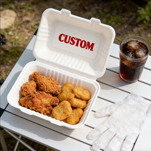 กล่องอาหารกระดาษสีขาวขนาด 8 ออนซ์ แบบใช้แล้วทิ้ง สำหรับใส่อาหารเดลิเวอรี่ พร้อมราคาโรงงาน เป็นมิตรกับสิ่งแวดล้อม - Product Image 2