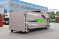 Conteneur de compression des déchets de 16m3 à 18m3, compacteur, bac à déchets mobile, station de traitement des déchets ménagers