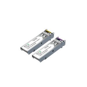 Module émetteur-récepteur RJ45 à port électrique LC monofibre 1,25 Gigabit adaptatif SFP-T1550/R1490-LC-100KM en promotion - Product Image 3