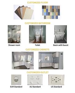 坚固的可移动预制房屋 模块化移动住宅 两层办公室建筑 模块化房屋 预制钢制房屋 - Product Image 6