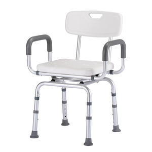 Silla de Ducha Antideslizante con Reposabrazos para Rehabilitación de Ancianos y Asistencia en el Hogar - Product Image 5