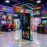 Machine de jeu d'arcade de boxe électronique à pièces Machine de rachat de prix d'amusement de sport