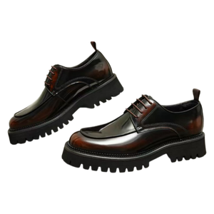 Zapatos de Hombre de Cuero Genuino de Alta Calidad, Estilo Vintage, para Deportes Casuales al Aire Libre, Zapatos Casuales de Vestir para Hombre - Product Image 3