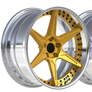 Jantes en alliage forgé 2 pièces <span class=keywords><strong>19</strong></span> pouces 5x112 plat profond pour vw <span class=keywords><strong>golf</strong></span> <span class=keywords><strong>7</strong></span> gti - Product Image 1