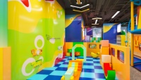 Aire de jeux Dreamland en PVC souple pour enfants, maison de jeu d'intérieur, jeux de ramassage, équipement de centre d'activités pour les 3-15 ans, 5-100