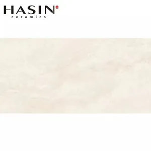 Hasin Digital Glazed Porcelain Pale Yellow Marble Surface Various Pattern Floor Ceramic Tiles