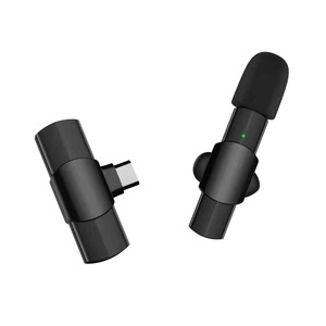 Шумоподавление Тип C USB интерфейс K10 беспроводной микрофон с отворотом - Product Image 5