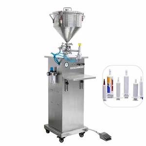 अर्द्ध स्वचालित डिस्पोजेबल सौंदर्य प्रसाधन सिरिंज भरने की मशीन प्रीफिल्ड सिरिंज भरने की मशीन - Product Image 1