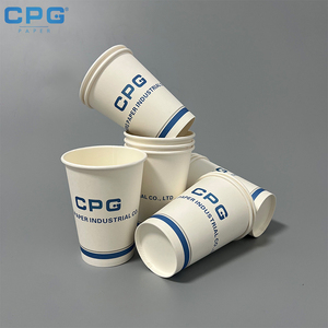 Vasos de Papel Desechables de 4oz, Grado Alimenticio, Libres de BPA, con Logotipo Personalizado, para Bebidas Frías y Helados, Fabricación Personalizada - Product Image 1