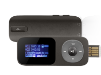 Lecteur MP3 USB A126 avec double prise pour écouteurs et radio FM