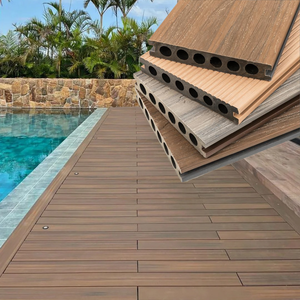 Tarima de WPC para Exteriores, Resistente al Agua, para Terrazas y Patios, con Tecnología de Coextrusión - Product Image 1