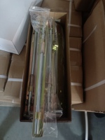 Perno de suelo con resorte moderno / Pestillo automático para suelo / Perno de resorte empotrado / Perno de resorte tipo barril - Fácil instalación, acero al carbono
