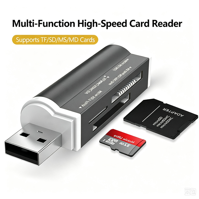 Hot Sell OTG Adapter USB External High Speed SD Card Reader for Computer