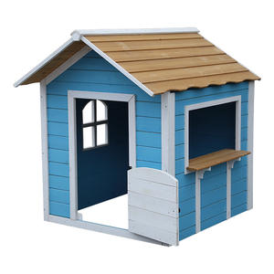 Maison de <span class=keywords><strong>jeu</strong></span> extérieure moderne <span class=keywords><strong>Cottage</strong></span> en bois pour enfants Maison de <span class=keywords><strong>jeu</strong></span> pour enfants jouant dans le jardin - Product Image 4