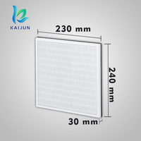 Filtre hepa personnalisé au charbon actif h13 pour purificateur d'air beurer lr-200 filtration haute efficacité 210