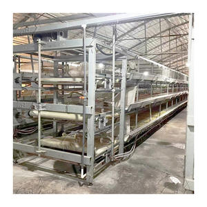 Yüksek kalite otomatik H tipi broiler kuş tavuk için tel örgü panelleri pil kanatlı kafes - Product Image 4