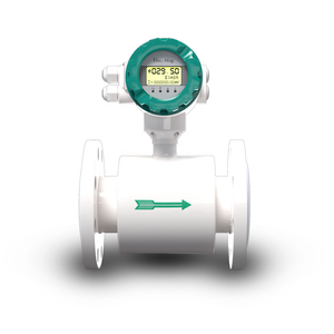 Flowmeter eletromagnético Fábrica Flange Pulso PFA Fluwmeters líquidos condutores - Product Image 1