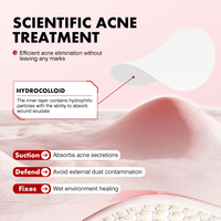 36 Patchs Hydrocolloïdes Coréens Anti-Acné pour le Visage, Traitement des Boutons, Points Noirs et Imperfections