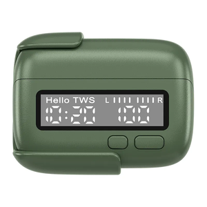 Écouteurs BPG Tws étanches Enc, antibruit d'appel, écouteurs portables, conception de Pager BB avec horloge casque - Product Image 2