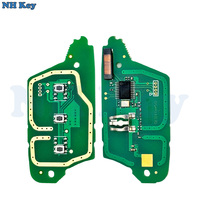 Clé de voiture à distance pliable VA2 433 MHz ID46 PCF7961 pour Renault Clio III Master Kangoo Modus Twingo Megane Fluence SM3 Mercedes