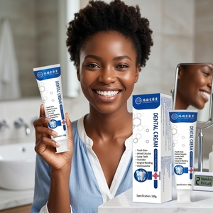 <span class=keywords><strong>Dentifrice</strong></span> Herbal pour l'élimination de la plaque dentaire, le contrôle du tartre et le soin des gencives, sans fluor, 100g, OEM - Product Image 1