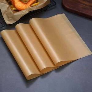 Feuilles de papier sulfurisé 30x30 cm pour paniers alimentaires, pique-niques et barbecues - Product Image 1