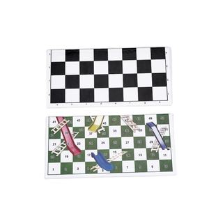 Vente en gros <span class=keywords><strong>d</strong></span>'échecs internationaux de taille personnalisée, <span class=keywords><strong>jeu</strong></span> de société avec pièces en plastique - Product Image 3