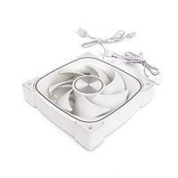 Ventilateur de refroidissement XINMAI à roulement fluide et dissipateur thermique en cuivre de 120 mm pour boîtiers PC gaming avec design circulaire fin pour un flux d'air optimal