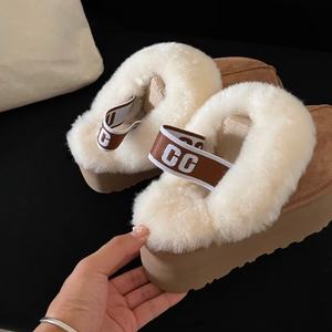 2025 Trending Uggs <span class=keywords><strong>stivali</strong></span> da neve termici in montone da <span class=keywords><strong>donna</strong></span> grossi stivaletti in vera pelle fodera leggera per tenere al caldo - Product Image 5
