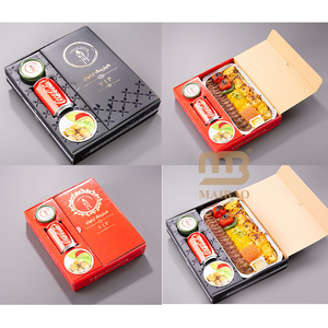 Envases de Papel para Comida para Llevar de Restaurante, Estilo Persa, para Arroz, Koofteh Tabrizi, Chelo Kabab, Contenedor de Aluminio con Compartimentos - Product Image 2
