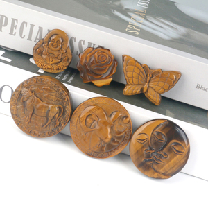 Vendita all'Ingrosso <span class=keywords><strong>di</strong></span> Cristalli Intagliati dei 12 Segni Zodiacali, Animali in <span class=keywords><strong>Cristallo</strong></span>, <span class=keywords><strong>Occhio</strong></span> <span class=keywords><strong>di</strong></span> <span class=keywords><strong>Tigre</strong></span> Giallo - Product Image 5