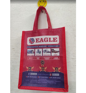 Bolsas con logotipo de diseño personalizado Bolsas de compras reutilizables Premium con impresión para eventos y promociones corporativos de marca - Product Image 1