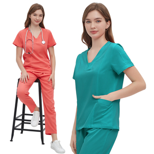 Uniformes Médicos para Mujer al Por Mayor a Bajo <span class=keywords><strong>Precio</strong></span>, Ropa <span class=keywords><strong>de</strong></span> Trabajo para Hospital, Conjunto <span class=keywords><strong>de</strong></span> Uniformes para Doctores y Enfermeras - Product Image 2