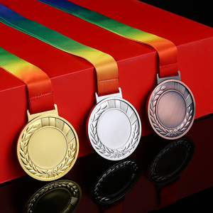 Médailles en métal personnalisées pour événements sportifs, basket-ball, marathon, course à pied, récompenses pour étudiants, cadeau commémoratif parent-enfant avec logo - Product Image 1