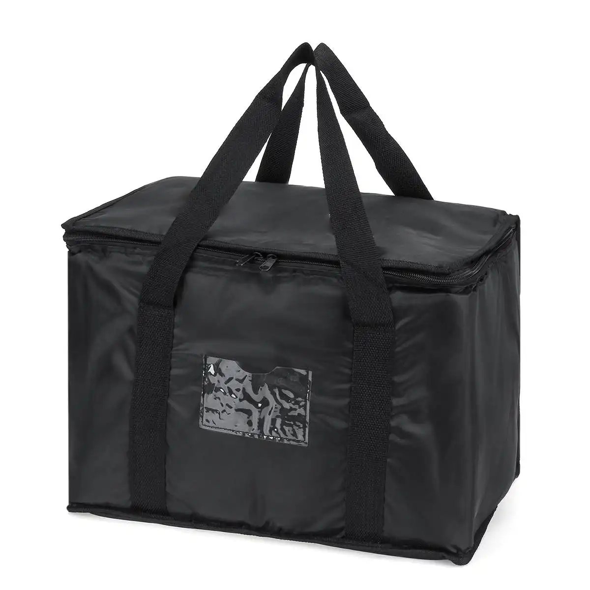 16L 28L 50L निविड़ अंधकार बड़े अछूता कूलर बैग इन्सुलेशन पिकनिक पोर्टेबल आइस पैक खाद्य थर्मल पिज्जा केक वितरण बैग