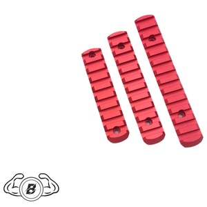 CNC Đen Hướng dẫn m-<span class=keywords><strong>lock</strong></span> kim loại hướng dẫn mi xương MK8 tấn công tốt SLR Matte đen hợp kim nhôm 20mm Đường sắt săn bắn phụ kiện - Product Image 6