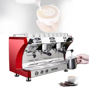 220v Top Grade Automatic Cappuccino Maker 9 Bar Steady Pressure Built-in Steamer Espresso Coffee Bundle Machine