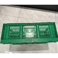 Paniers de stockage ventilés en plastique pour légumes frais, fruits, poissons, empilables et imbriqués, filets de récolte logistiques, caisses mobiles