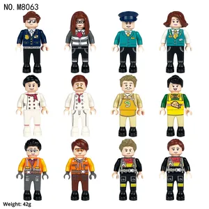 Bán Buôn Cross-Biên Giới Xây Dựng Khối Cho Minifigures M1636 M8080 M8073 M8127 M8125 8063 M8187 Nhựa Mô Hình Đồ Chơi - Product Image 6