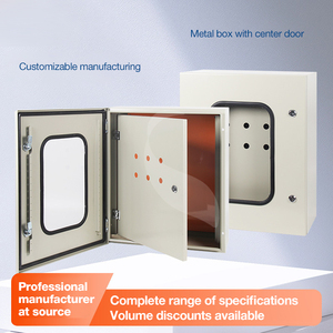 कस्टम आकार आउटडोर घरेलू स्टेनलेस स्टील वाटरप्रूफ बॉक्स विद्युत नियंत्रण वितरण बॉक्स - Product Image 6