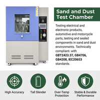 Poudre standard IEC 60529 pour chambre d'essai de fiabilité des produits électriques, haute précision, ultra haute précision, 1 an de garantie