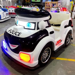 Coche de policía comercial para niños, coches eléctricos, equipo de uso de parque de atracciones, coches de parachoques eléctricos con batería para niños a la venta - Product Image 4