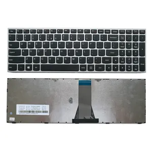 Lenovo IdeaPad G50 G50-30 G50-45 G50-70 G50-80 B50 B50-30 B50-70シルバーフレームの交換用キーボード