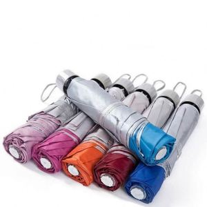 Parapluie pliable manuel personnalisé avec logo, en tissu pongé 190T, pour cadeaux d'affaires, promotions et événements marketing - Product Image 2