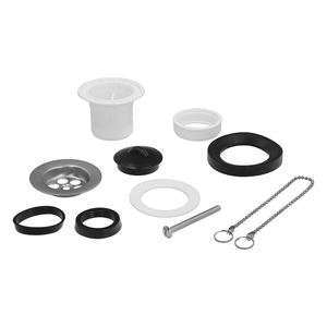 Valvola per Lavabo/Bidet con Tappo e Catena, Uscita 1 1/2" o 40 mm - Product Image 5